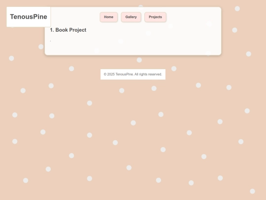 projects screenshot