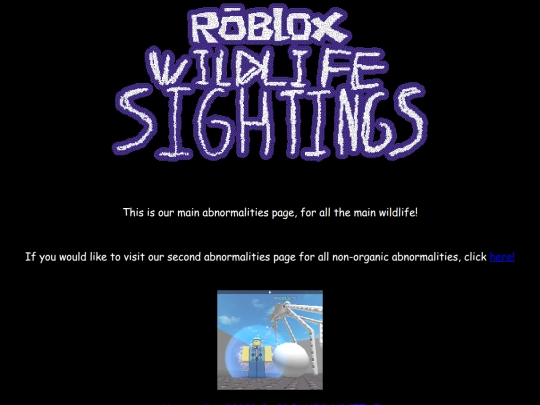 anomalies screenshot