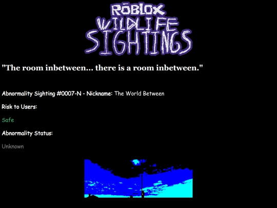 anomalies/0007-N screenshot