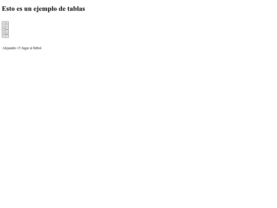 Ejemplotablas screenshot