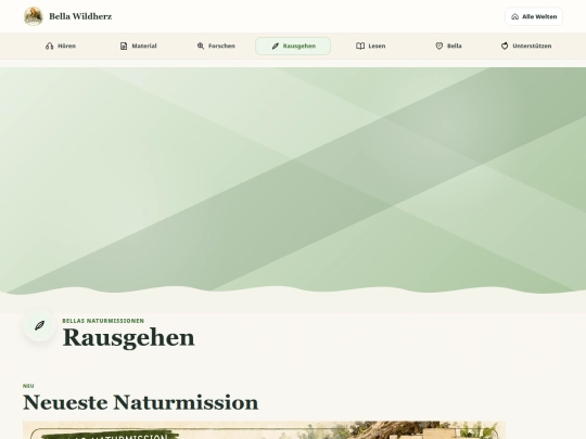Parallelwelt/Naturmissionen screenshot
