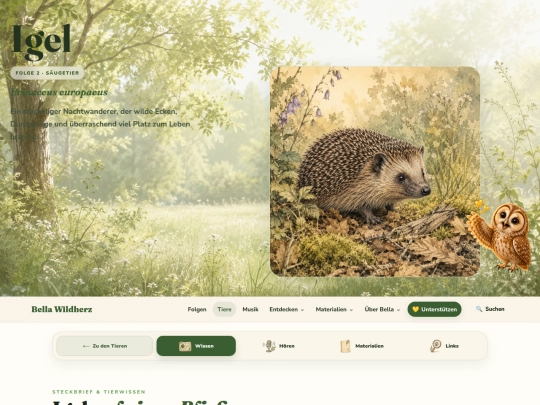 Tiere/igel screenshot