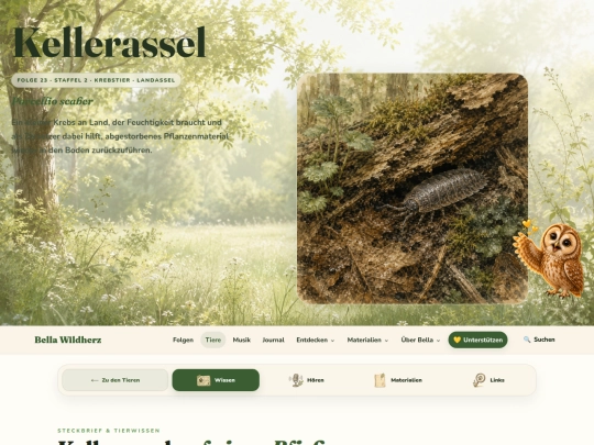 Tiere/kellerassel screenshot