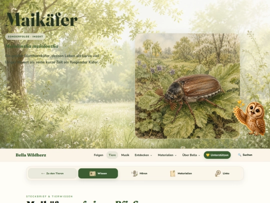 Tiere/maikaefer screenshot