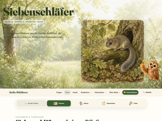 Tiere/siebenschlaefer screenshot