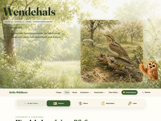 Tiere/wendehals screenshot