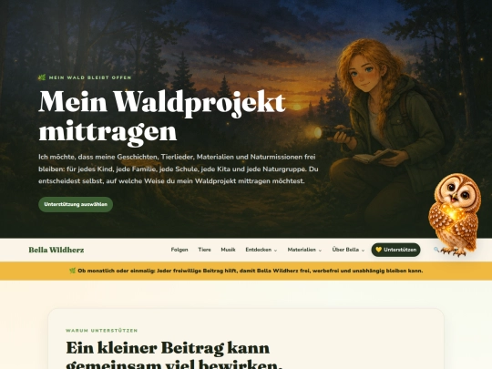 Unterstuetzen screenshot