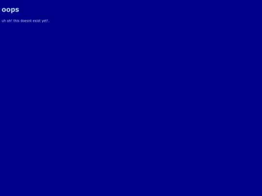 not_found screenshot