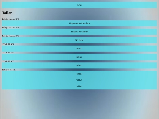 Taller/taller screenshot