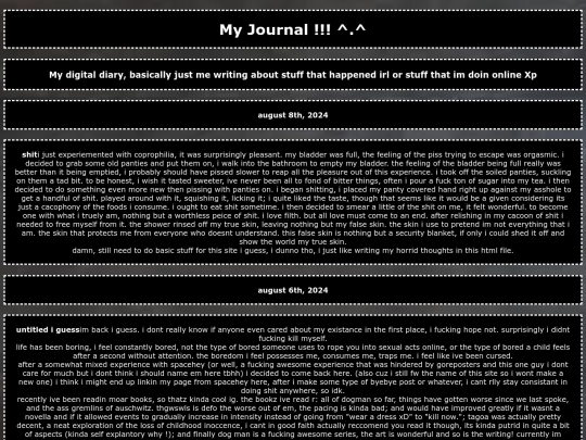 blog screenshot