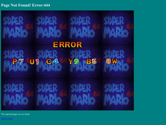 not_found screenshot
