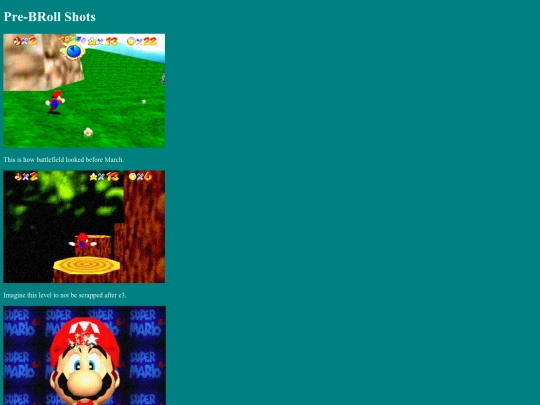 pre-e3 screenshot