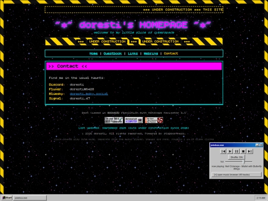 contact screenshot