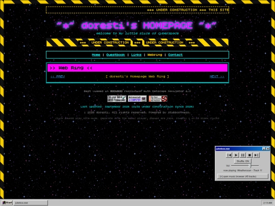 webring screenshot