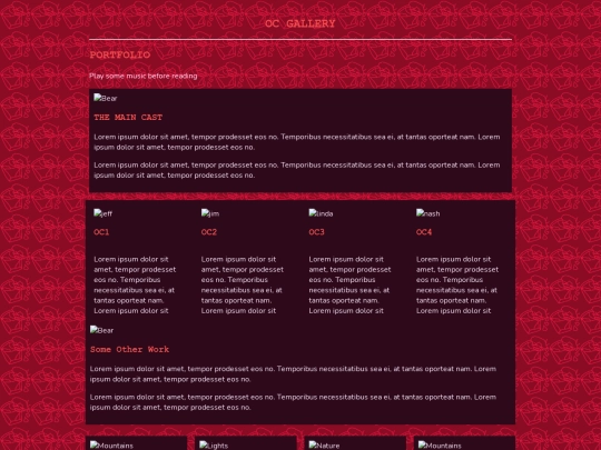 test screenshot