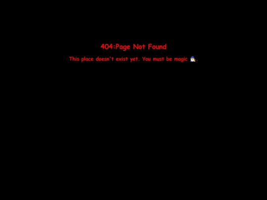 not_found screenshot