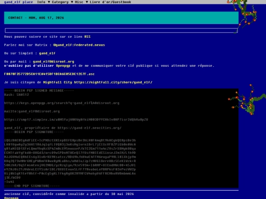 contact screenshot