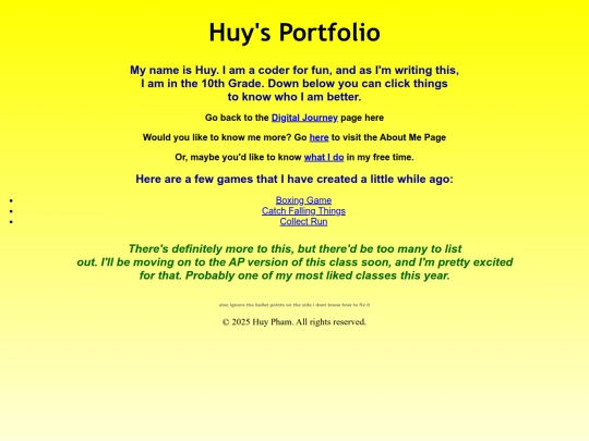 portfolio screenshot