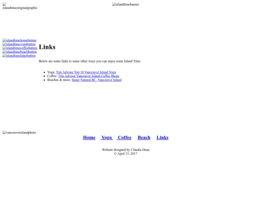 links screenshot