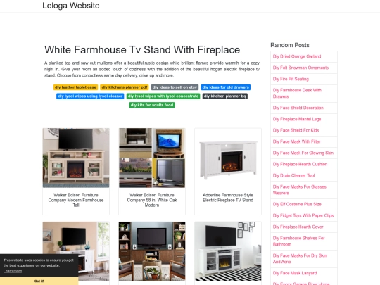 white-farmhouse-tv-stand-with-fireplace screenshot