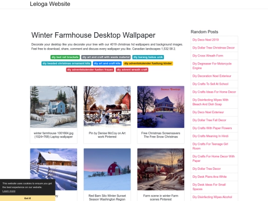 winter-farmhouse-desktop-wallpaper screenshot