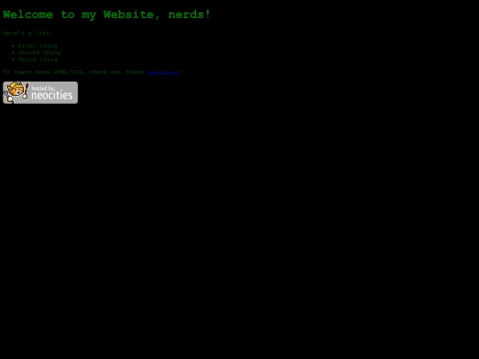 index screenshot