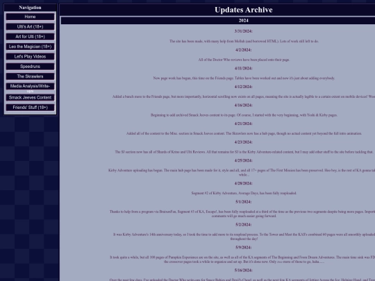updates screenshot
