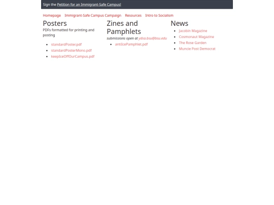 pages/resources screenshot