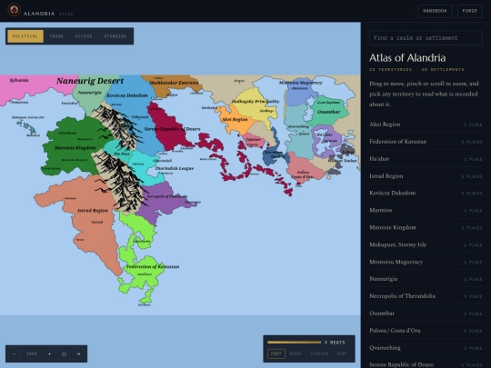 atlas screenshot