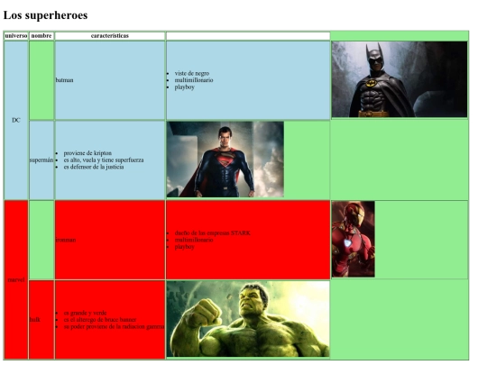 superheroes screenshot