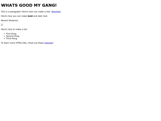 index screenshot