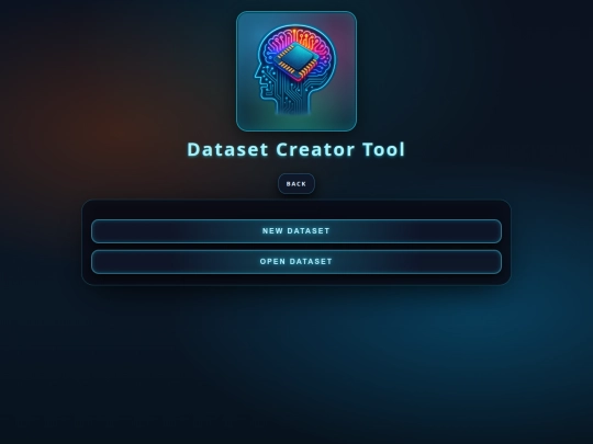 datasetCreator screenshot