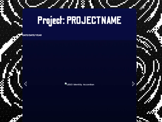 Projectpagetemp screenshot