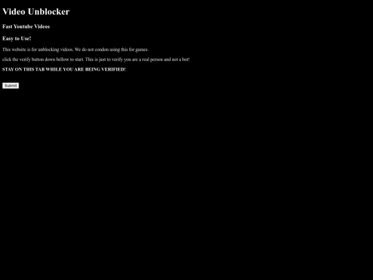 Unblockerindex screenshot