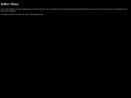 miner screenshot
