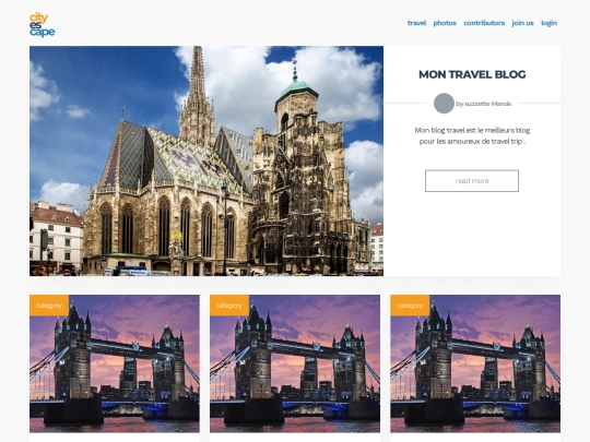 blog screenshot