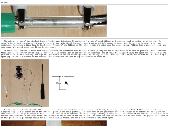 coherer screenshot