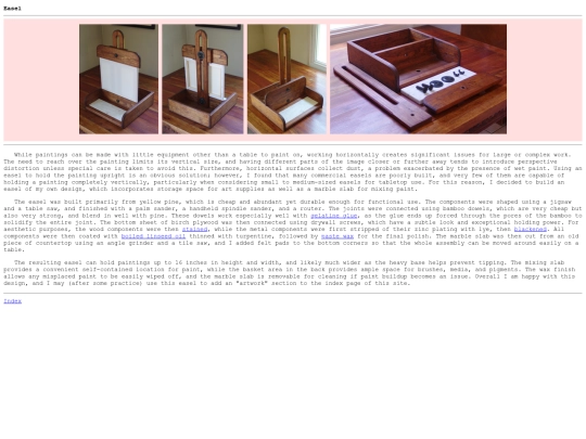 easel screenshot