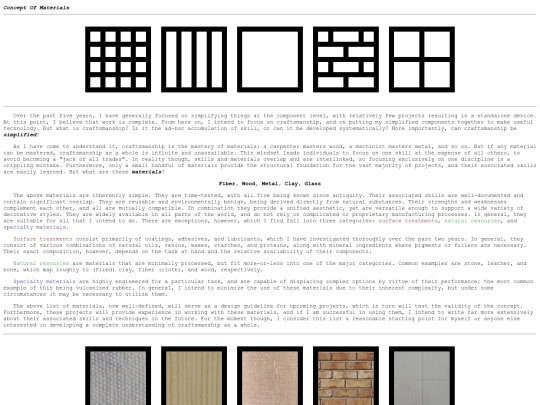 materials screenshot