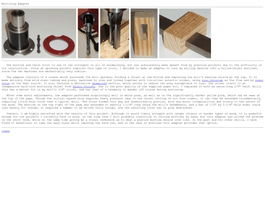 mortise screenshot