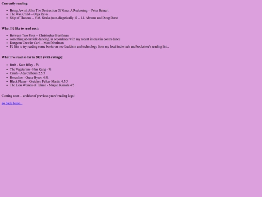 bookblog screenshot