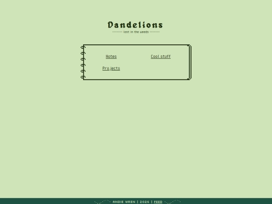 index screenshot