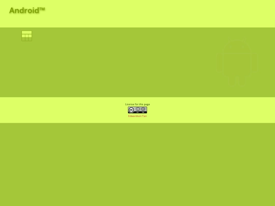 android/template-android screenshot