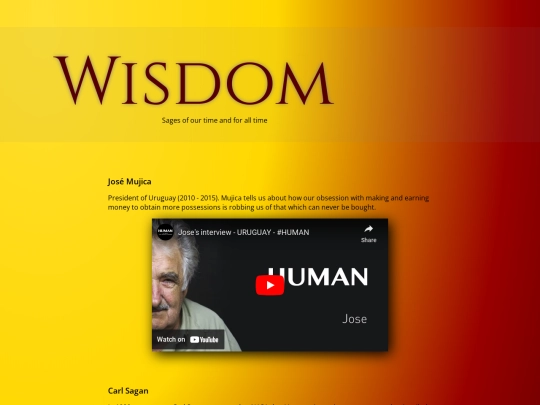 philosophy/wisdom screenshot