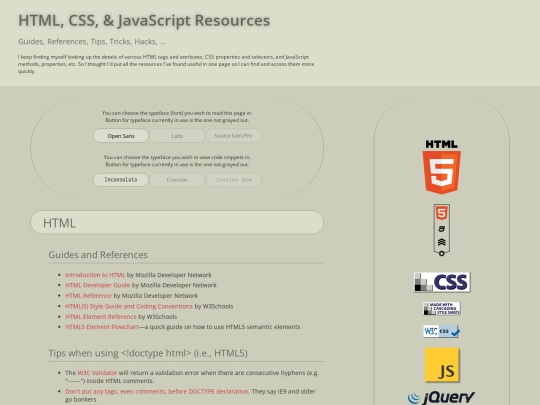 web/html-css-js-resource screenshot