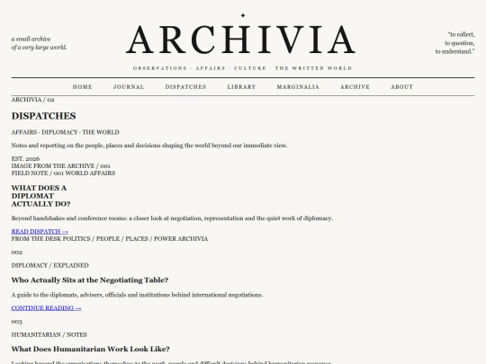 dispatches screenshot