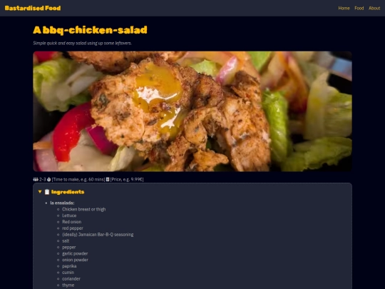 food/bbq-chicken-salad screenshot