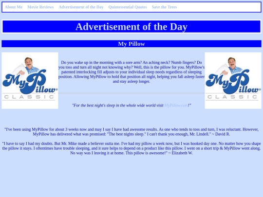 advertisement screenshot