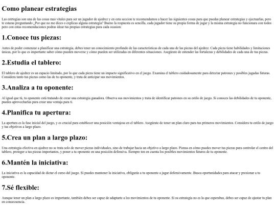 Estrategias screenshot