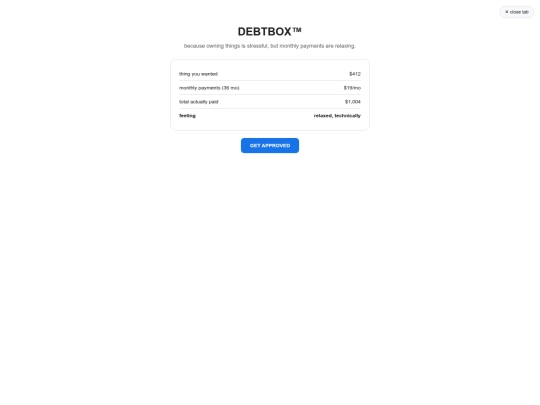 pages/debtbox screenshot